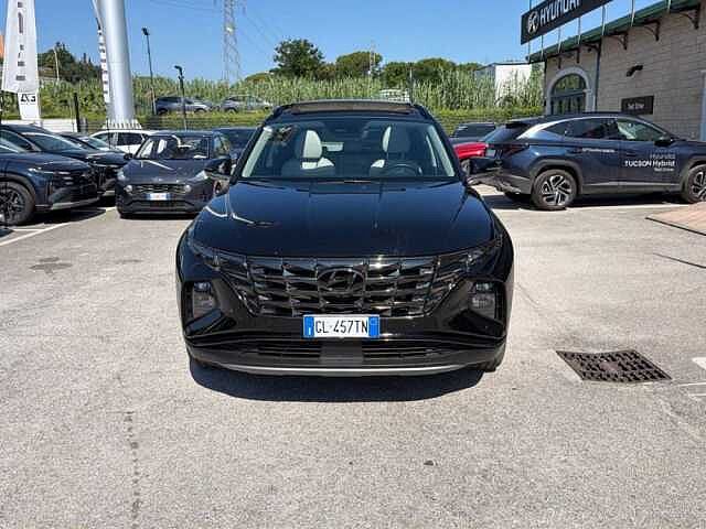 Hyundai TUCSON Hybrid 1.6 HEV 4wd 230cv Exellence Auto-Leather Pack-Tettino Nero
