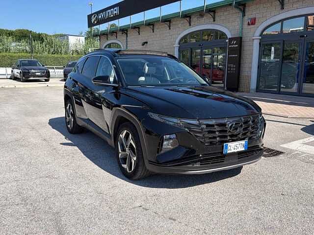 Hyundai TUCSON Hybrid 1.6 HEV 4wd 230cv Exellence Auto-Leather Pack-Tettino Nero