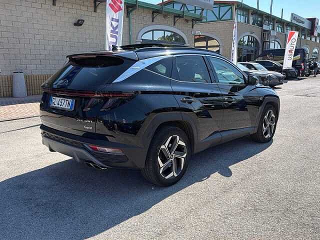 Hyundai TUCSON Hybrid 1.6 HEV 4wd 230cv Exellence Auto-Leather Pack-Tettino Nero