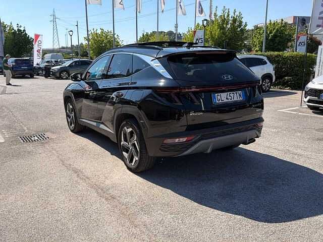 Hyundai TUCSON Hybrid 1.6 HEV 4wd 230cv Exellence Auto-Leather Pack-Tettino Nero