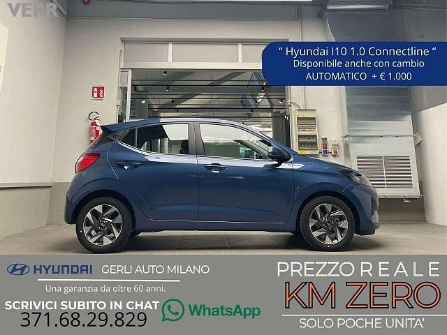 Hyundai i10 i10 1.0 mpi Connectline 63cv KM ZERO PROMO48