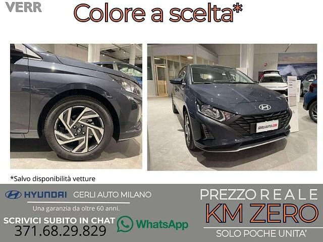 Hyundai i20 i20 1.0 t-gdi Connectline 90cv mt PROMO48 KM ZERO