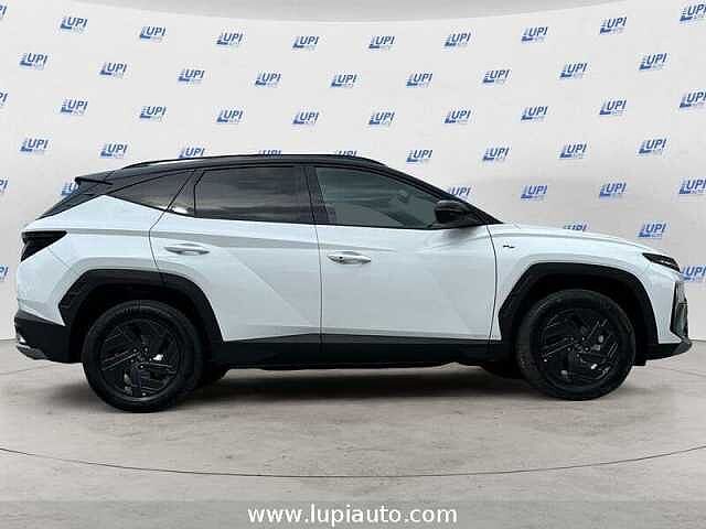 Hyundai TUCSON 1.6 HEV 2wd 239cv Dark Line Auto Bianco